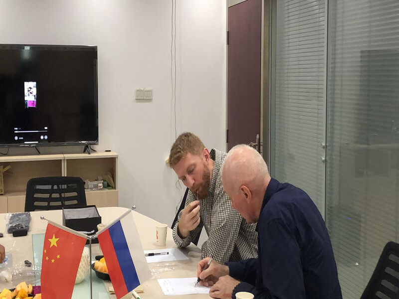 Russian delegation at EP Machinery technical meeting